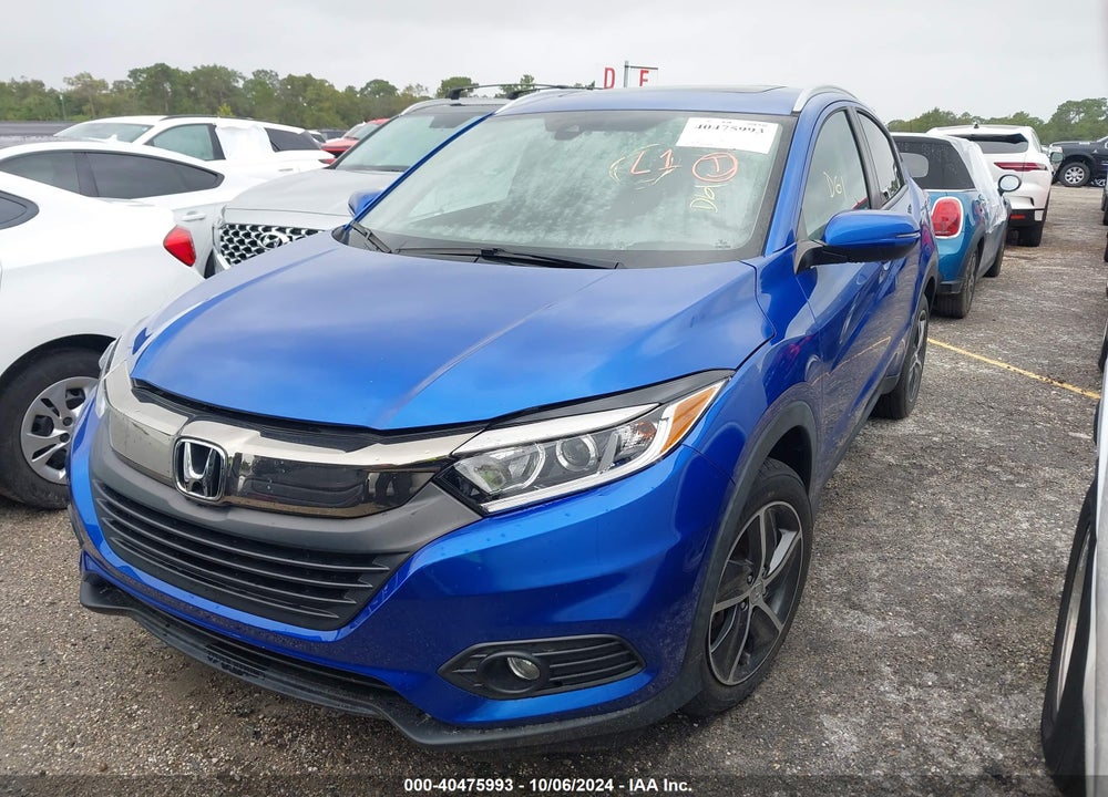 2022 HONDA HR-V AWD EX VIN: 3CZRU6H5XNM734268