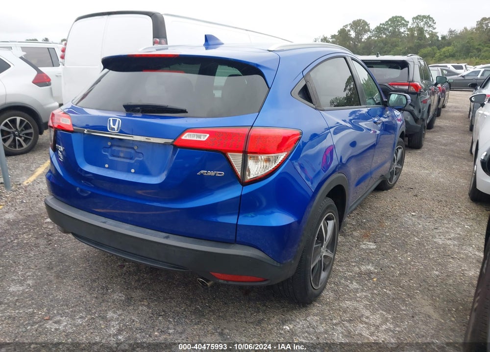2022 HONDA HR-V AWD EX VIN: 3CZRU6H5XNM734268