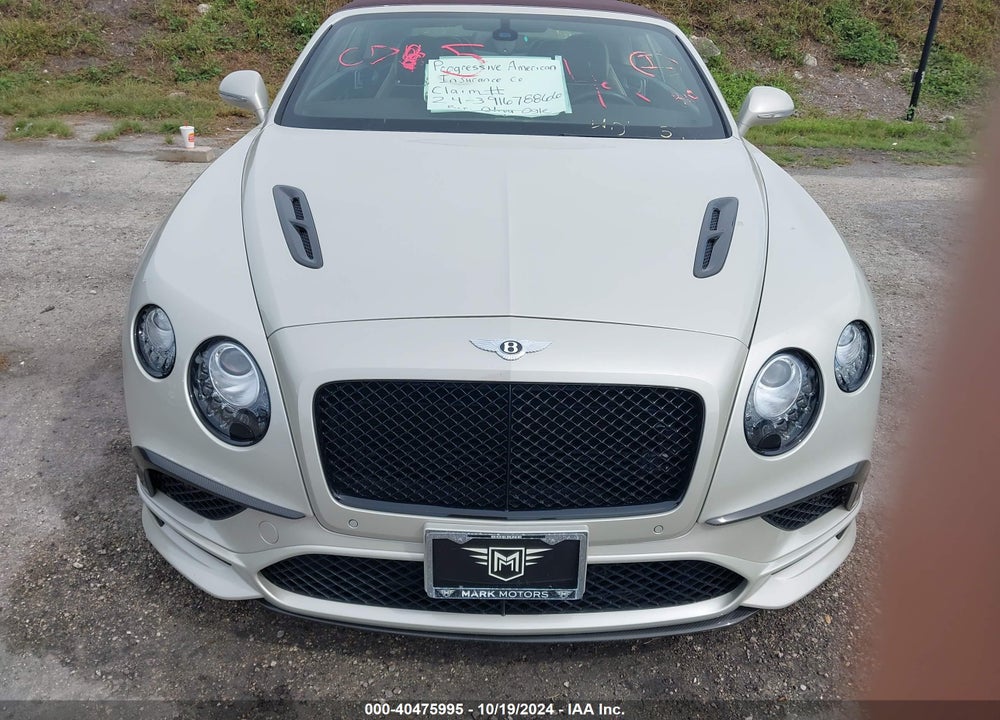 2018 BENTLEY CONTINENTAL GT SUPERSPORTS VIN: SCBGB3ZA6JC066481
