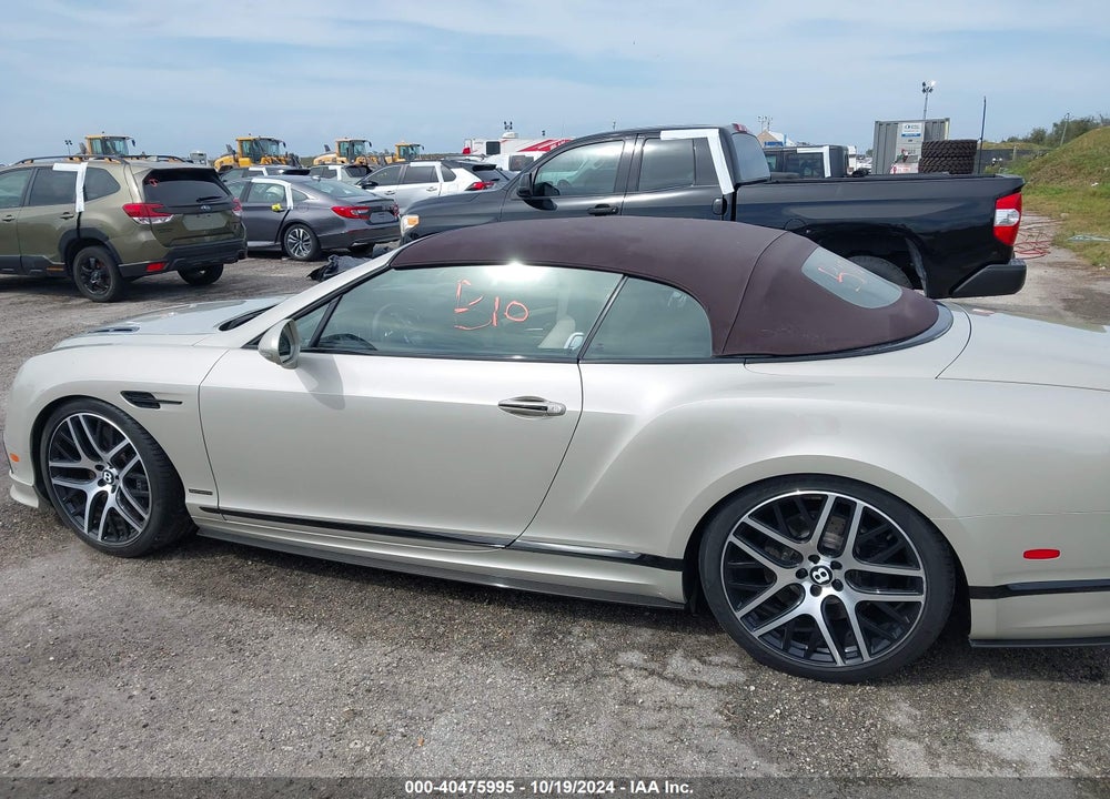 2018 BENTLEY CONTINENTAL GT SUPERSPORTS VIN: SCBGB3ZA6JC066481