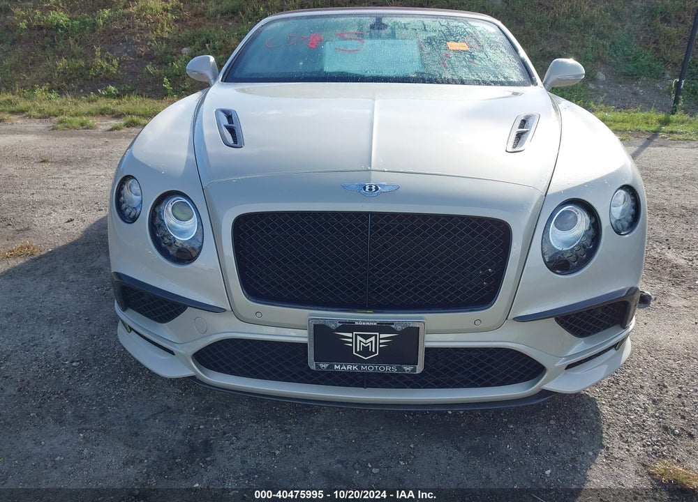 2018 BENTLEY CONTINENTAL GT SUPERSPORTS VIN: SCBGB3ZA6JC066481