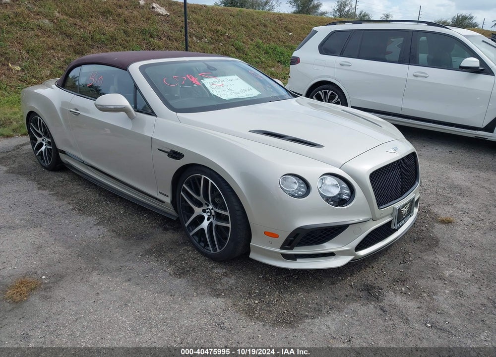 2018 BENTLEY CONTINENTAL GT SUPERSPORTS VIN: SCBGB3ZA6JC066481