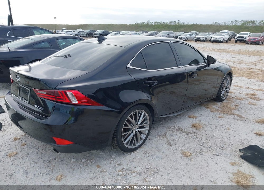 2016 LEXUS IS 200T VIN: JTHBA1D29G5011310