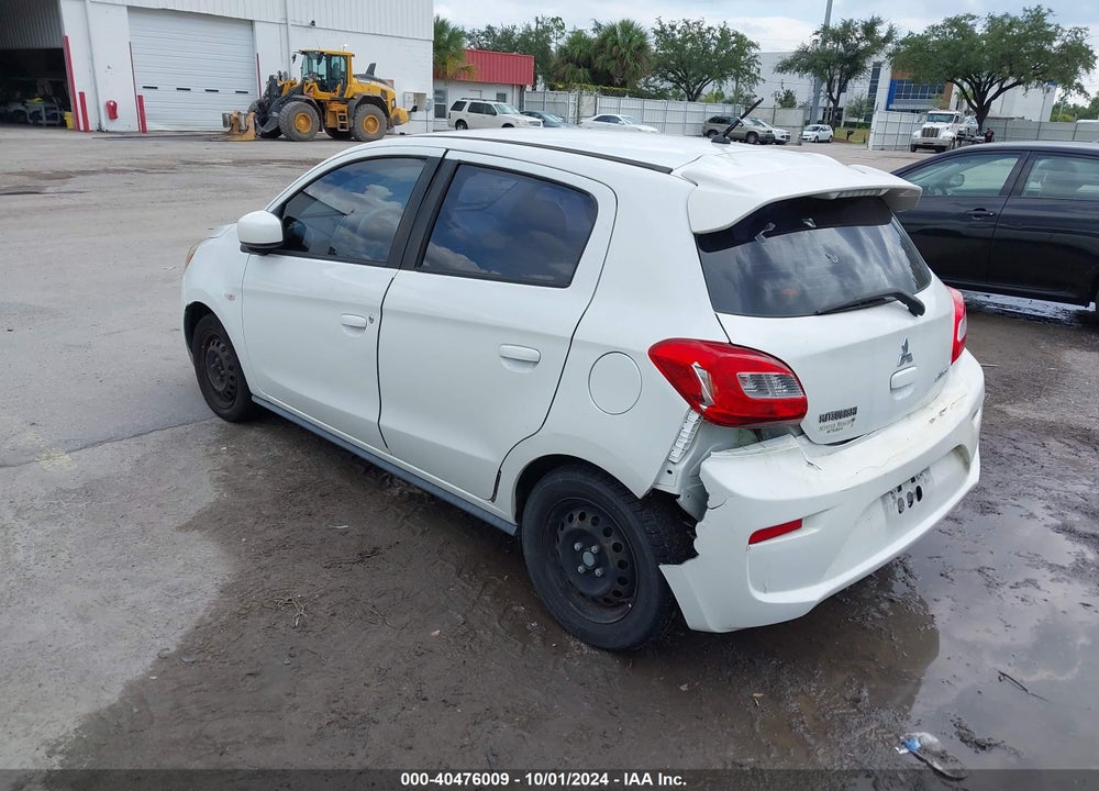 2017 MITSUBISHI MIRAGE ES VIN: ML32A3HJXHH011169