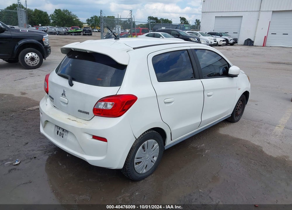 2017 MITSUBISHI MIRAGE ES VIN: ML32A3HJXHH011169