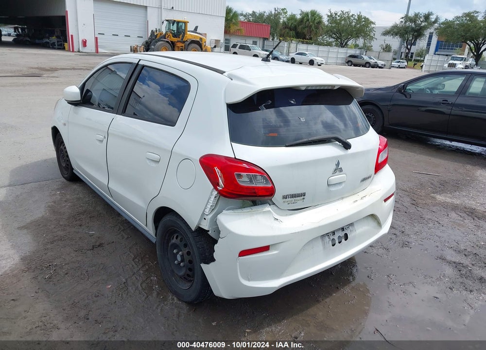 2017 MITSUBISHI MIRAGE ES VIN: ML32A3HJXHH011169