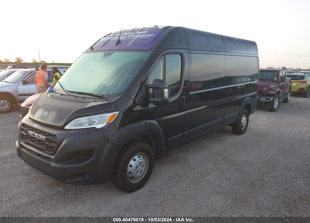2023 RAM PROMASTER 2500 HIGH ROOF 159 WB VIN: 3C6LRVDG3PE506597