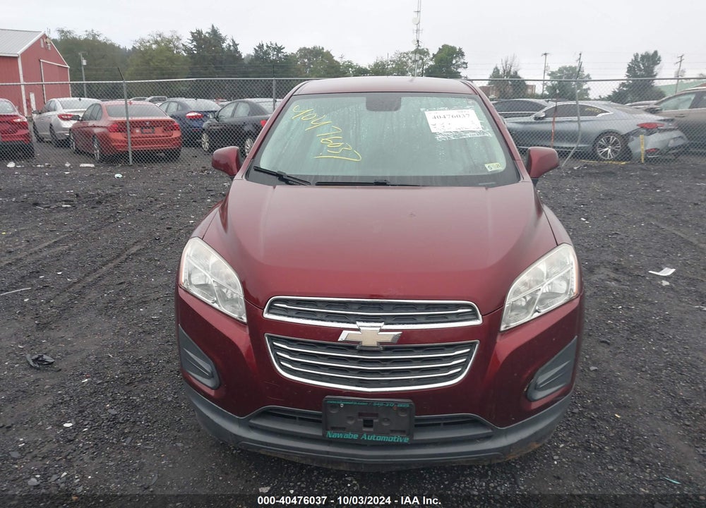 2016 CHEVROLET TRAX 1LS VIN: 3GNCJKSB0GL264070