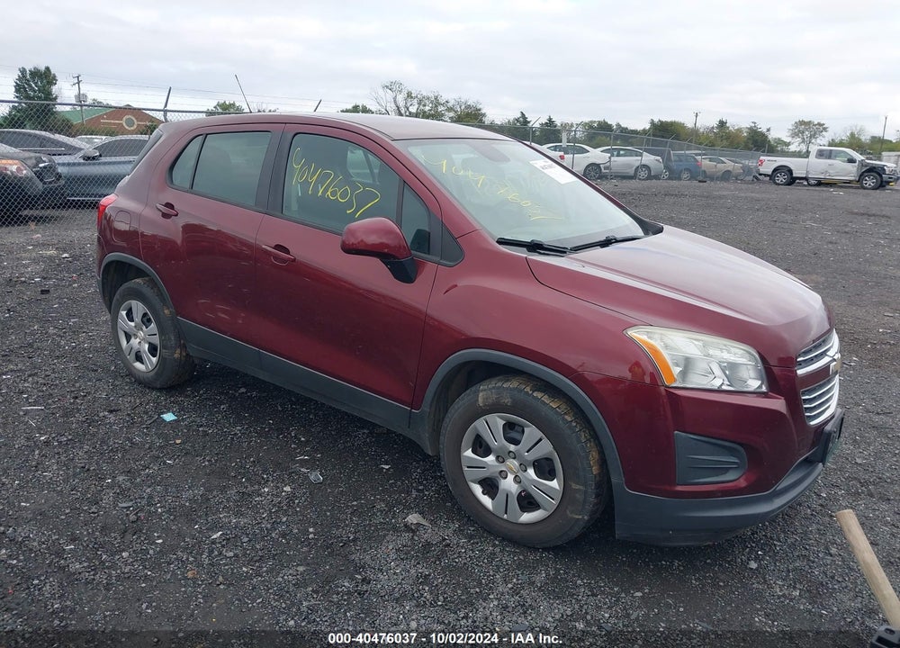 2016 CHEVROLET TRAX 1LS VIN: 3GNCJKSB0GL264070