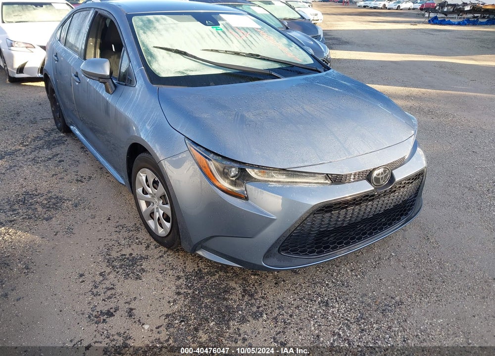 2021 TOYOTA COROLLA LE VIN: JTDEPMAE4MJ168694