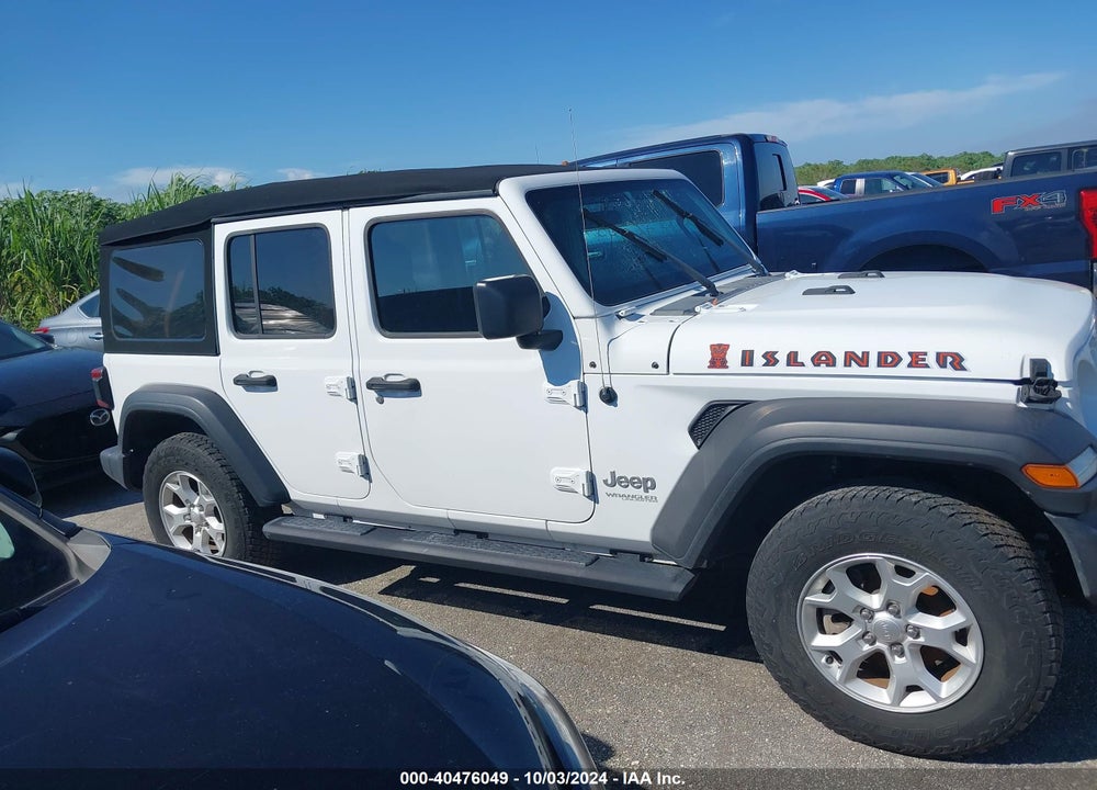 2021 JEEP WRANGLER UNLIMITED ISLANDER 4X4 VIN: 1C4HJXDG8MW549433