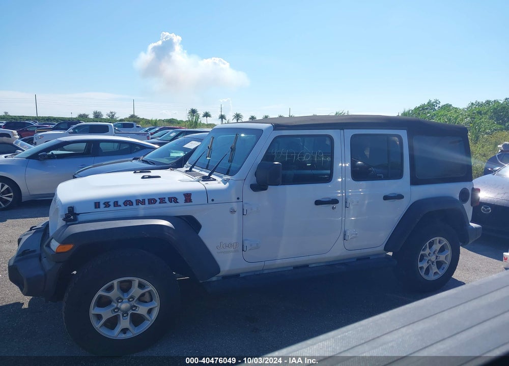 2021 JEEP WRANGLER UNLIMITED ISLANDER 4X4 VIN: 1C4HJXDG8MW549433