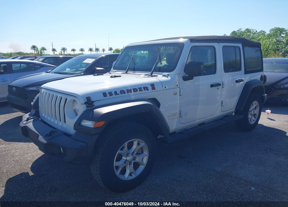 2021 JEEP WRANGLER UNLIMITED ISLANDER 4X4 VIN: 1C4HJXDG8MW549433