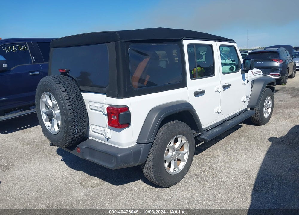 2021 JEEP WRANGLER UNLIMITED ISLANDER 4X4 VIN: 1C4HJXDG8MW549433