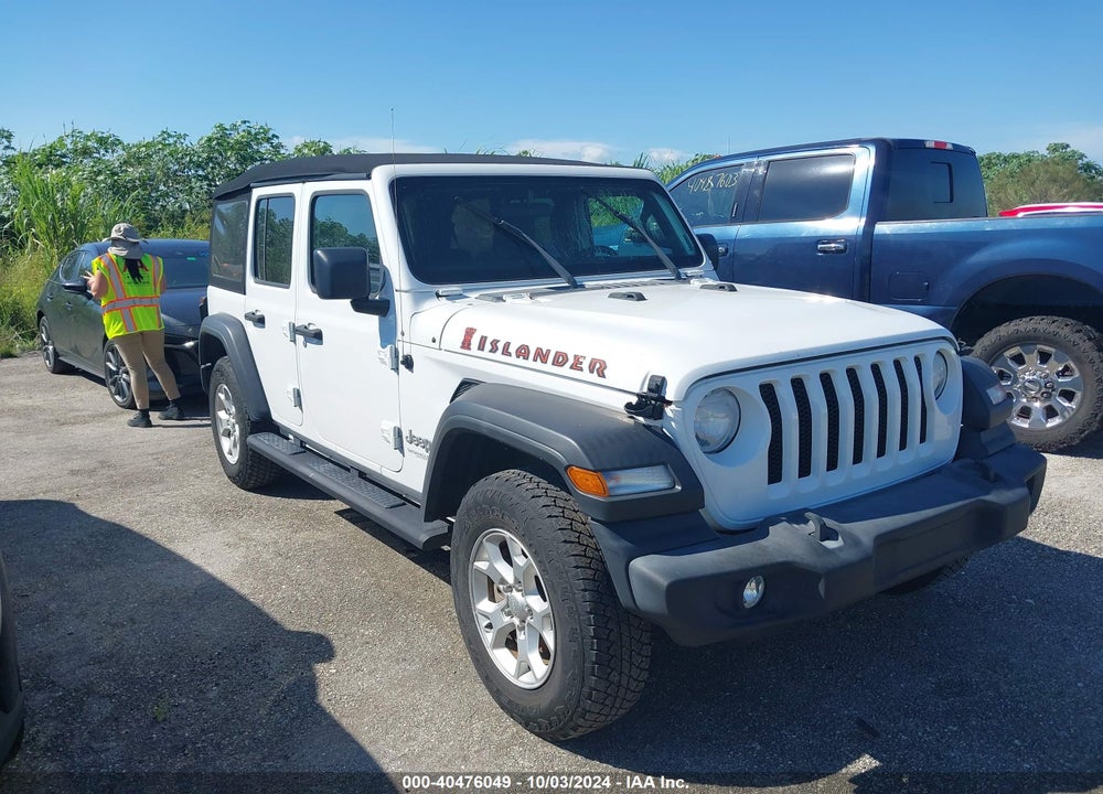 2021 JEEP WRANGLER UNLIMITED ISLANDER 4X4 VIN: 1C4HJXDG8MW549433