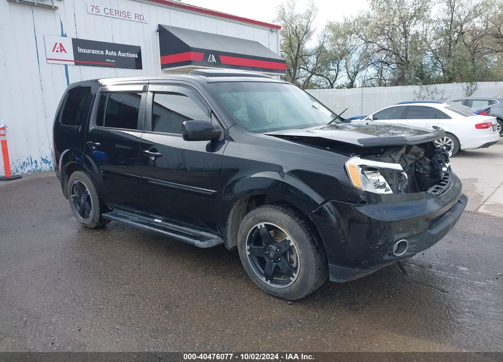 2012 HONDA PILOT EX-L VIN: 5FNYF4H65CB086011