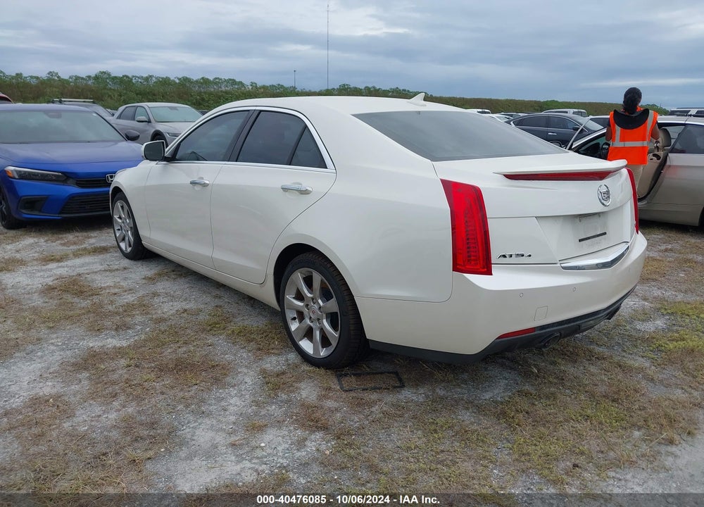 2014 CADILLAC ATS LUXURY VIN: 1G6AH5R33E0162383
