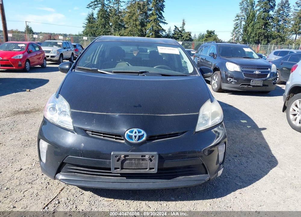 2014 TOYOTA PRIUS VIN: JTDKN3DU3E1751491