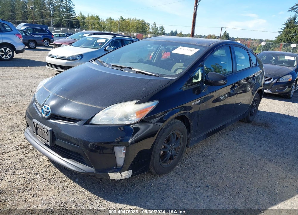 2014 TOYOTA PRIUS VIN: JTDKN3DU3E1751491