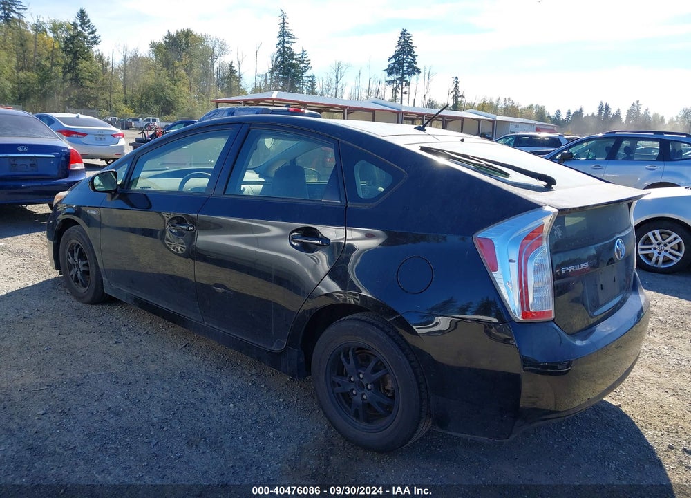 2014 TOYOTA PRIUS VIN: JTDKN3DU3E1751491