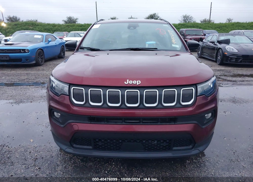 2022 JEEP COMPASS LATITUDE FWD VIN: 3C4NJCBB8NT113031