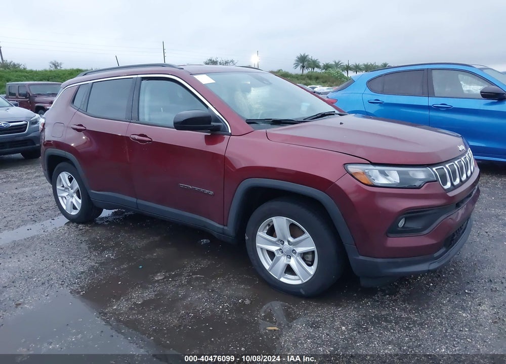 2022 JEEP COMPASS LATITUDE FWD VIN: 3C4NJCBB8NT113031