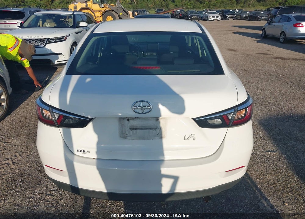 2016 SCION IA VIN: 3MYDLBZV8GY140463