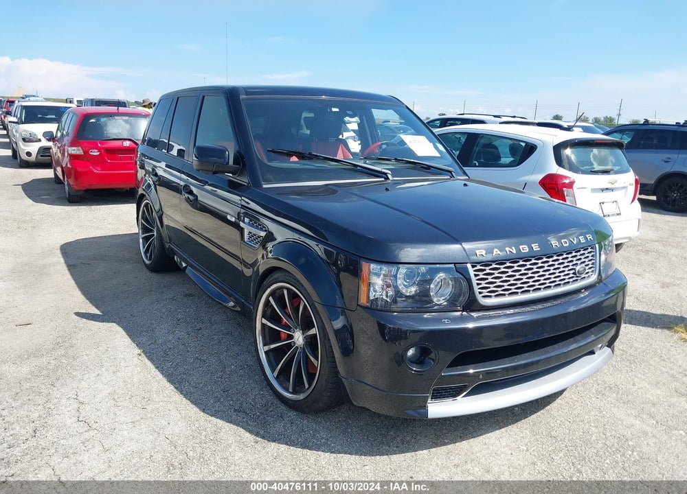 2012 LAND ROVER RANGE ROVER SPORT SUPERCHARGED VIN: SALSP2E44CA730156