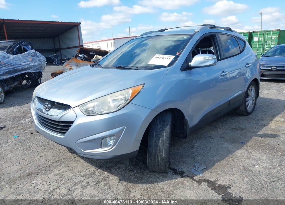 2011 HYUNDAI TUCSON LIMITED VIN: KM8JU3AC6BU208474