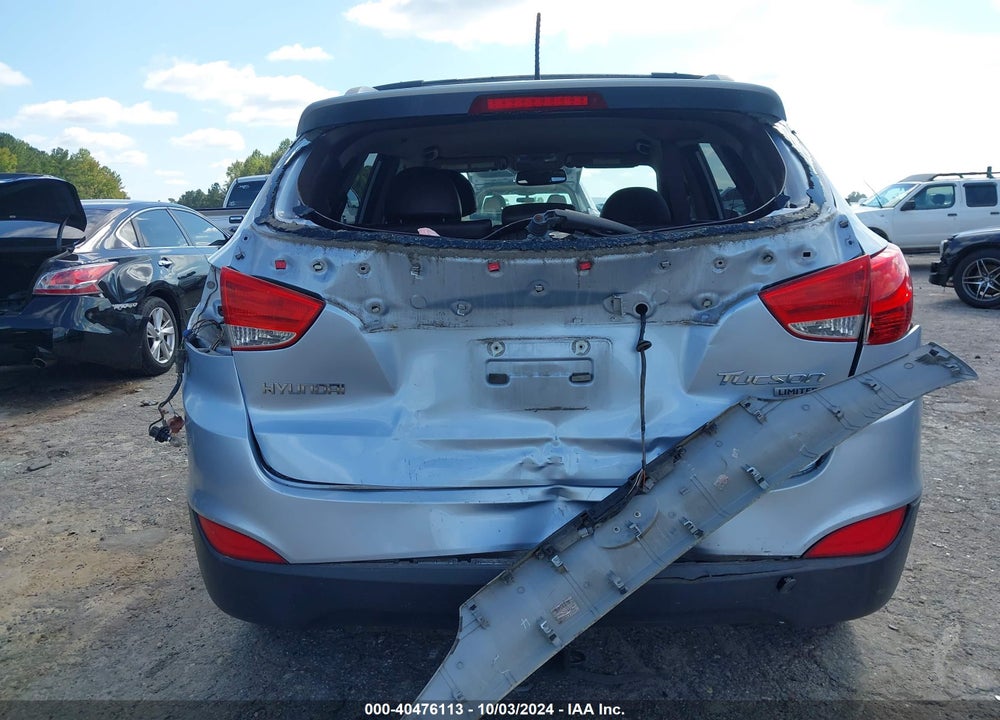 2011 HYUNDAI TUCSON LIMITED VIN: KM8JU3AC6BU208474