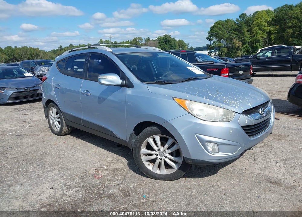 2011 HYUNDAI TUCSON LIMITED VIN: KM8JU3AC6BU208474