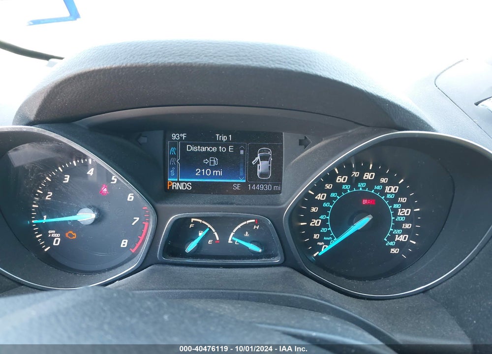 2013 FORD ESCAPE SE VIN: 1FMCU0GX3DUA29281