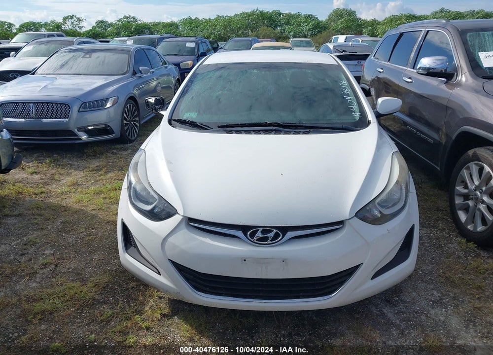 2014 HYUNDAI ELANTRA SE VIN: 5NPDH4AE0EH506353