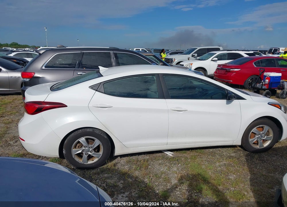 2014 HYUNDAI ELANTRA SE VIN: 5NPDH4AE0EH506353