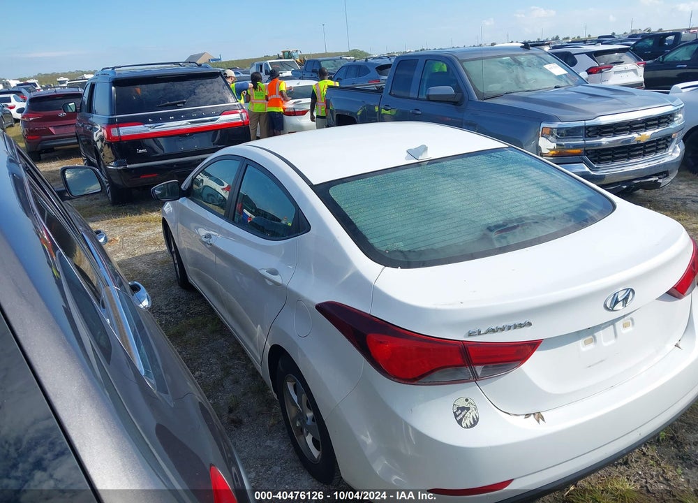 2014 HYUNDAI ELANTRA SE VIN: 5NPDH4AE0EH506353
