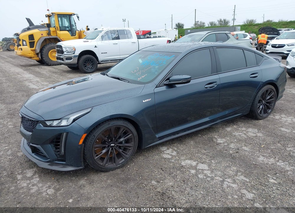 2022 CADILLAC CT5-V V-SERIES BLACKWING VIN: 1G6D35R69N0810914