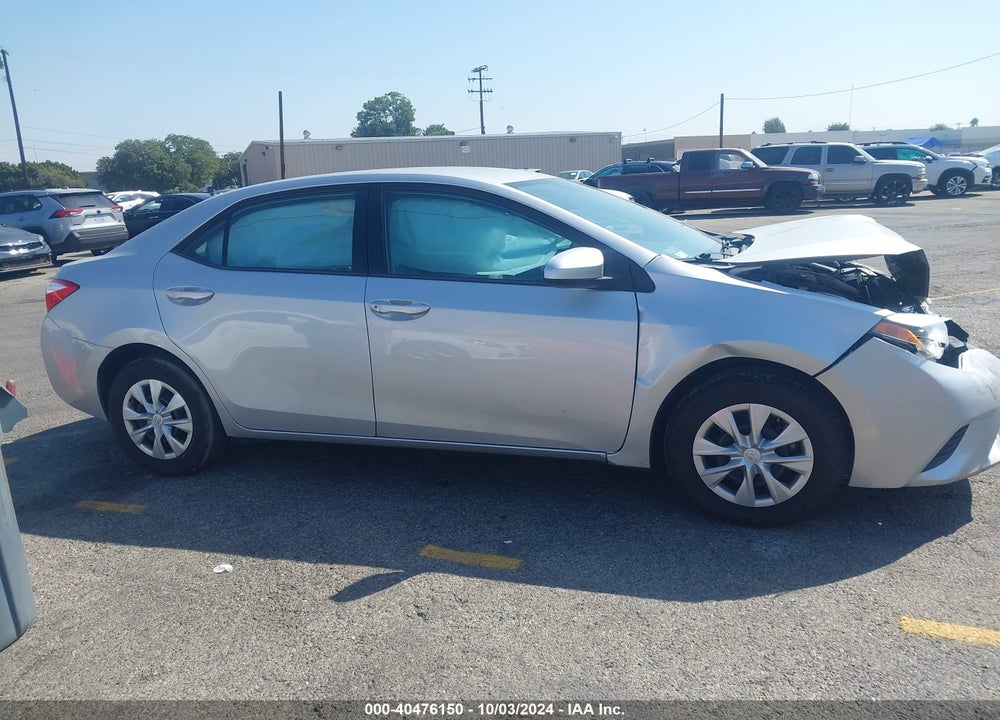 2015 TOYOTA COROLLA L VIN: 5YFBURHEXFP332964