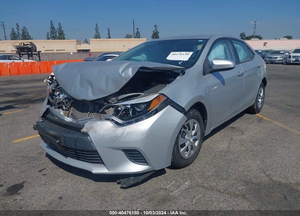 2015 TOYOTA COROLLA L VIN: 5YFBURHEXFP332964
