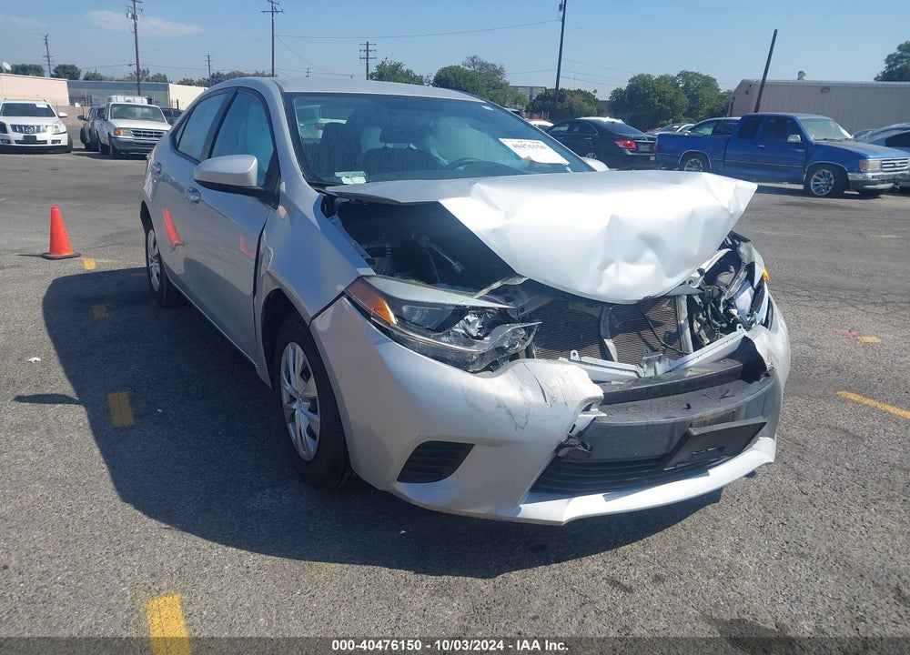 2015 TOYOTA COROLLA L VIN: 5YFBURHEXFP332964