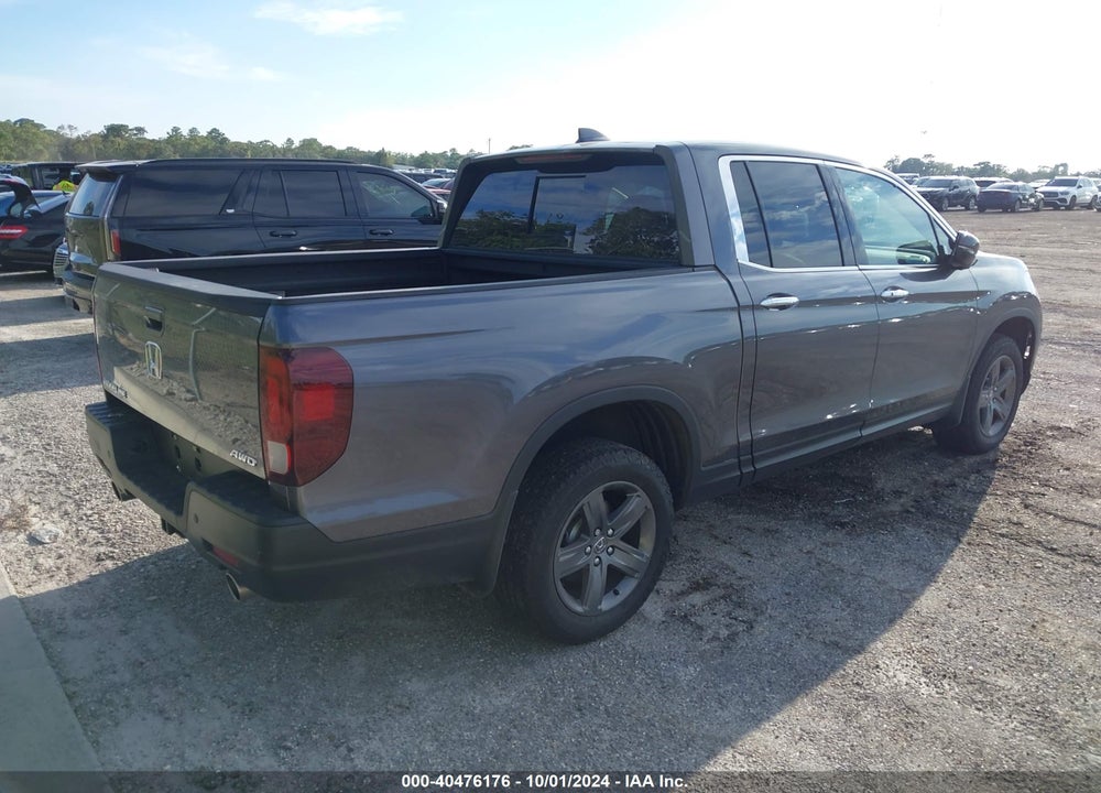 2023 HONDA RIDGELINE RTL-E VIN: 5FPYK3F77PB038489