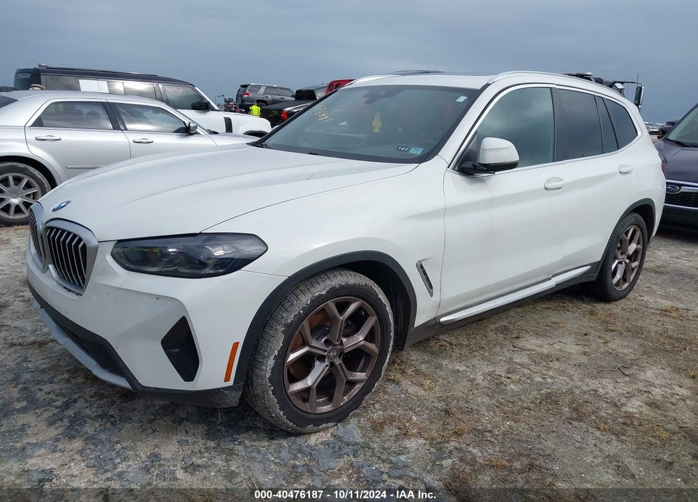 2022 BMW X3 SDRIVE30I VIN: 5UX43DP02N9M82462