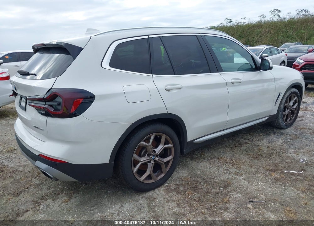 2022 BMW X3 SDRIVE30I VIN: 5UX43DP02N9M82462