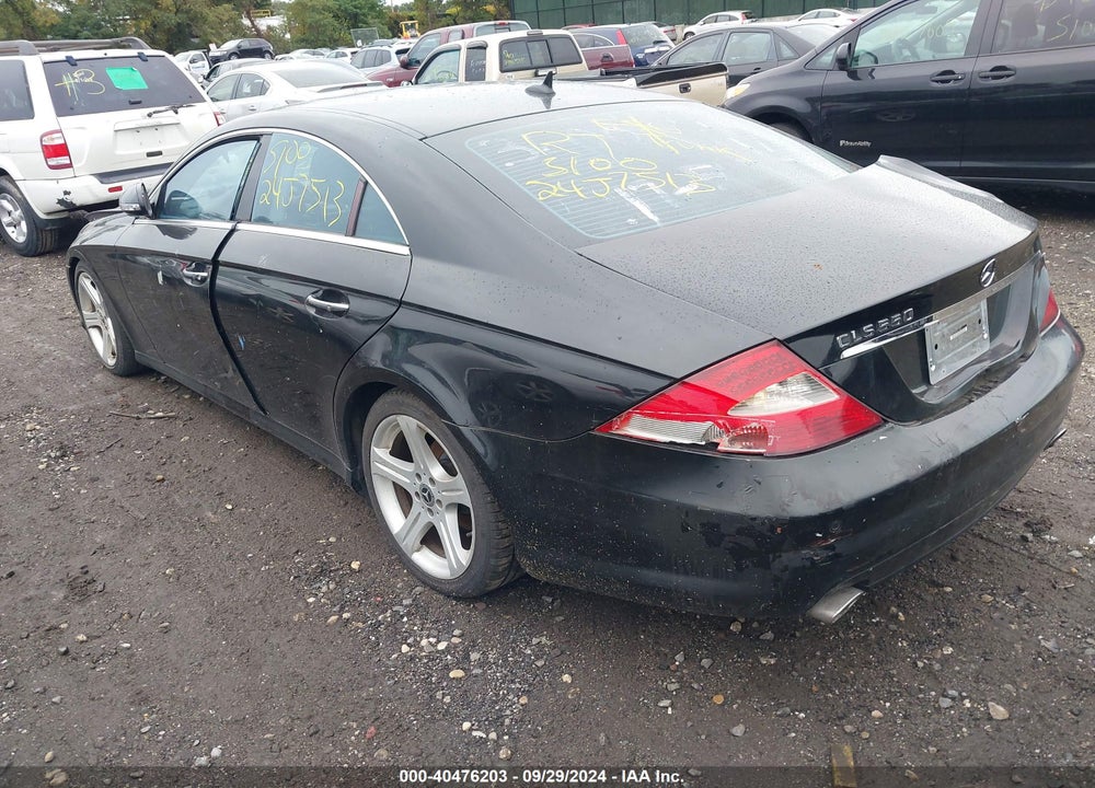 2007 MERCEDES-BENZ CLS 550 VIN: WDDDJ72X47A111677