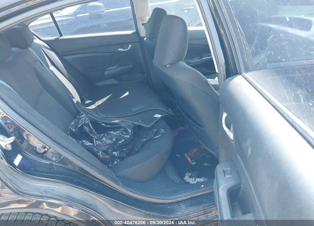 2013 HONDA CIVIC LX VIN: 19XFB2F59DE010493