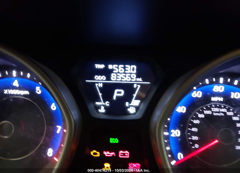 2012 HYUNDAI ELANTRA GLS (ULSAN PLANT) VIN: KMHDH4AE0CU450543