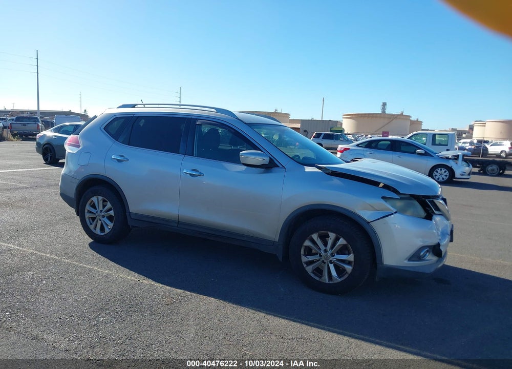 2014 NISSAN ROGUE SV VIN: 5N1AT2ML7EC834411