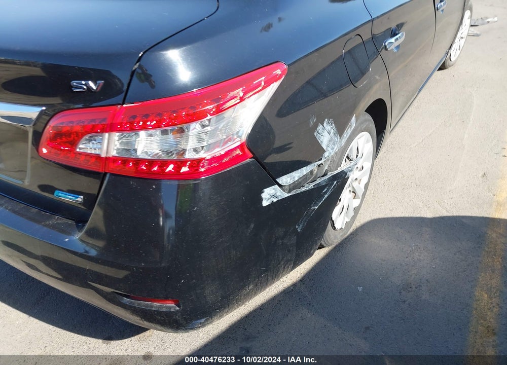 2013 NISSAN SENTRA SV VIN: 3N1AB7AP8DL616740