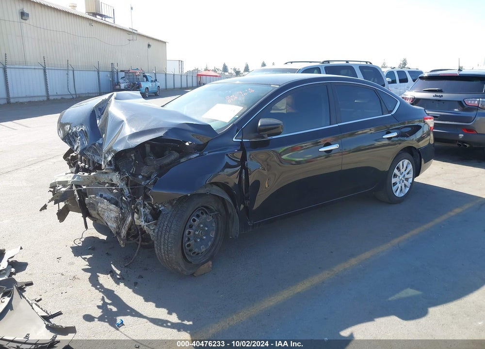 2013 NISSAN SENTRA SV VIN: 3N1AB7AP8DL616740