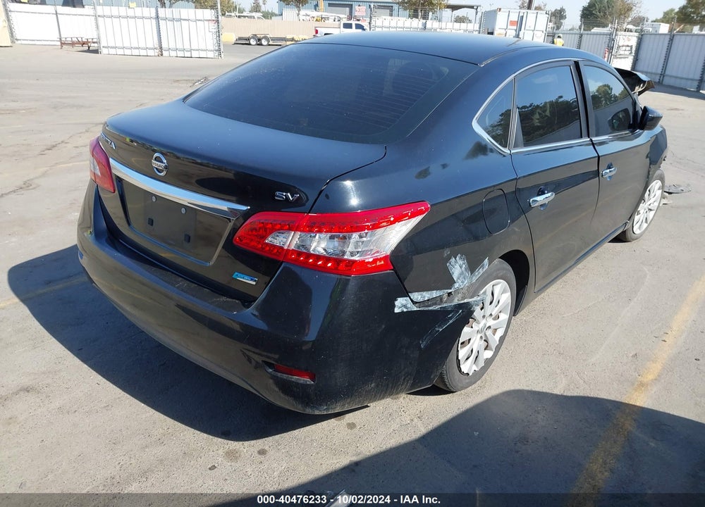 2013 NISSAN SENTRA SV VIN: 3N1AB7AP8DL616740