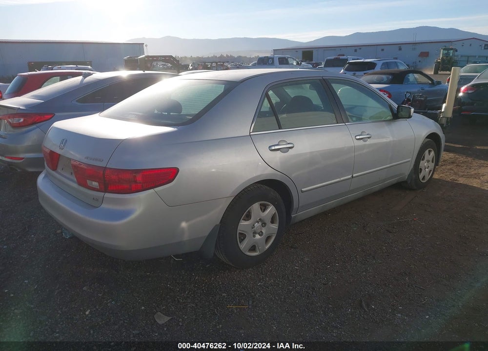 2005 HONDA ACCORD 2.4 LX VIN: 1HGCM56405A144420